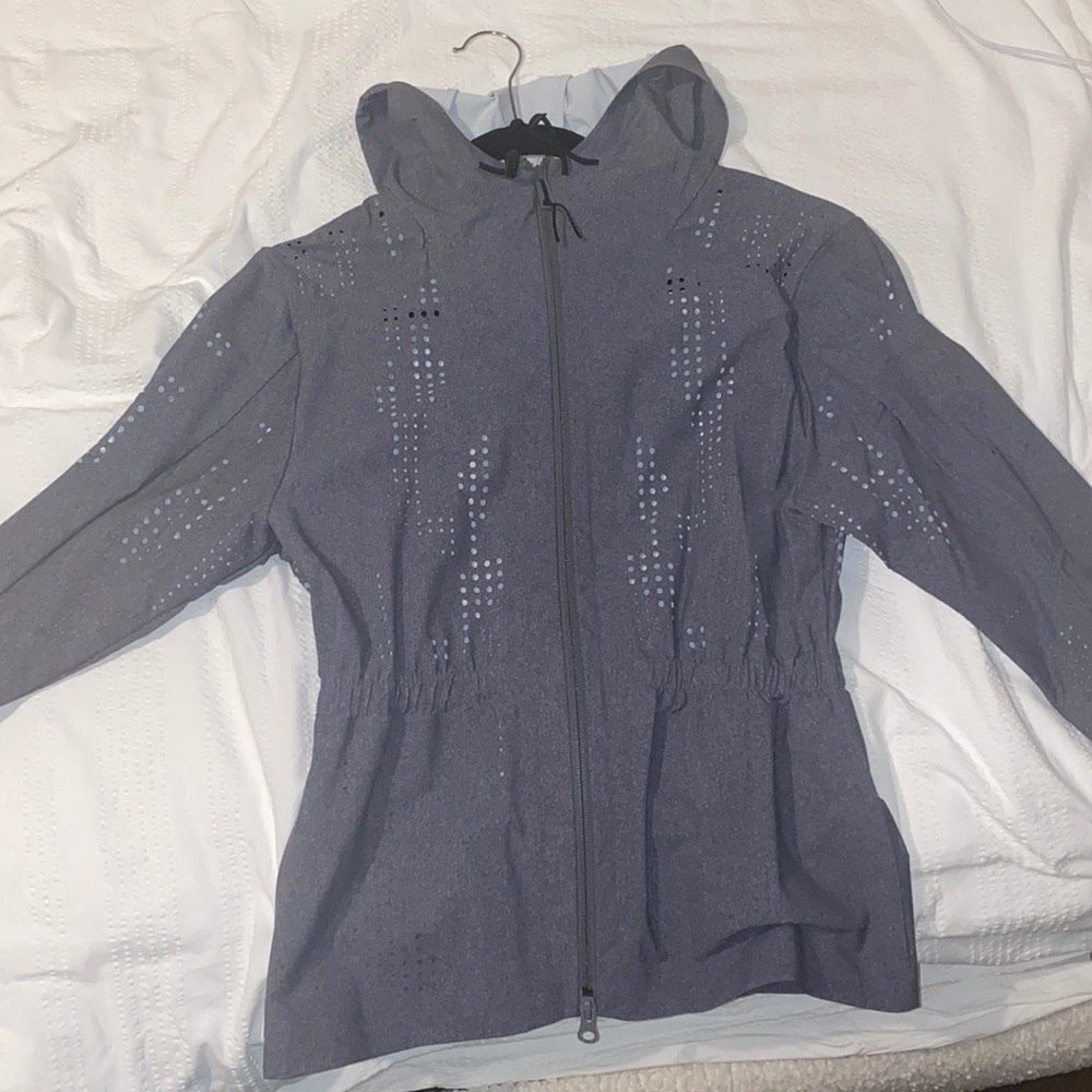 Theory slim fit rain jacket never warn